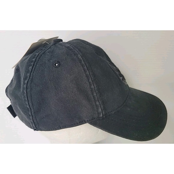 GM Official Pontiac Firebird Graphic Logo Black Hat Baseball Cap New w/ Tags VTG - Picture 3 of 8